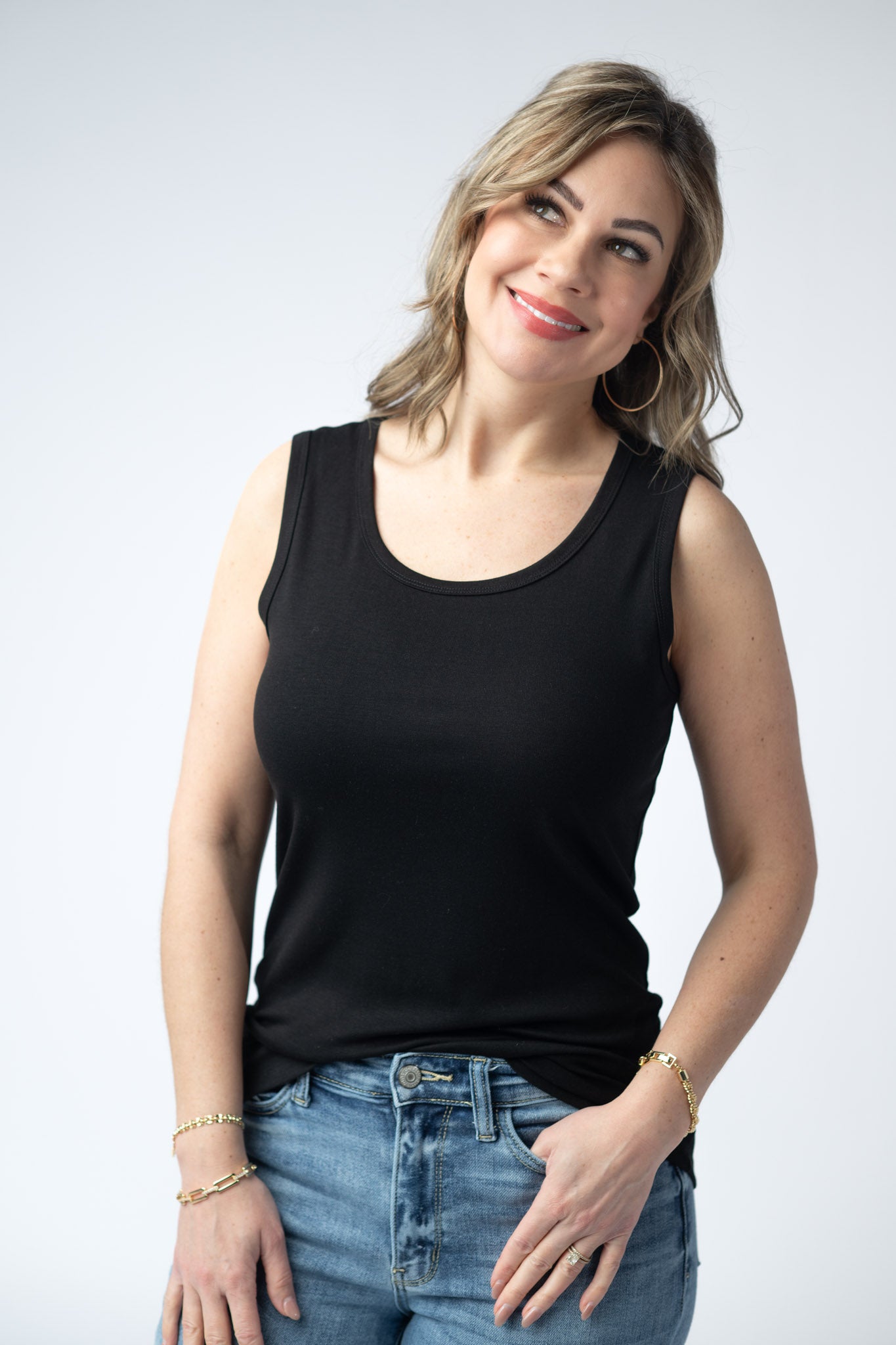 IN STOCK Ava Tank - Black