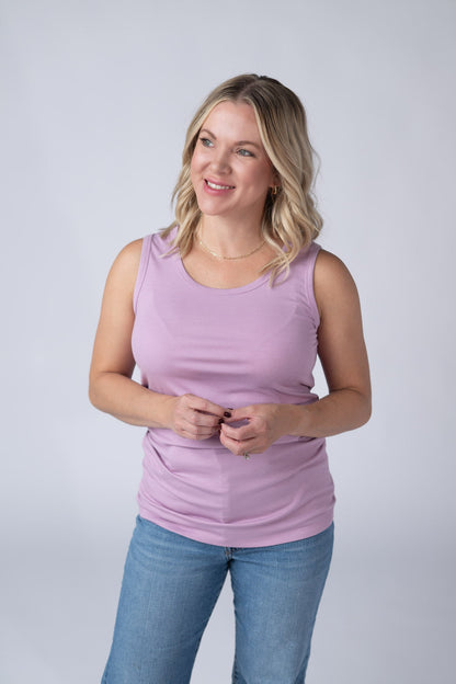 IN STOCK Ava Tank - Lilac FINAL SALE