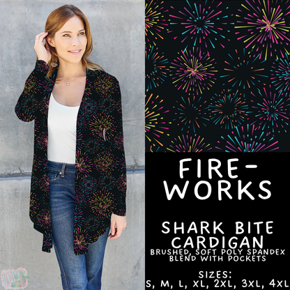 Batch #446 - New Year's Eve 2 - Closes 11/5 - ETA mid Dec - Fireworks Cardigan