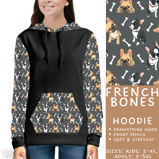 Batch #443 - September Request Run - Closes 11/6 - ETA mid/late Dec - French Bones Hoodie