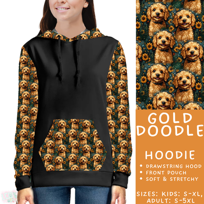 Batch #443 - September Request Run - Closes 11/6 - ETA mid/late Dec - Gold Doodle Hoodie
