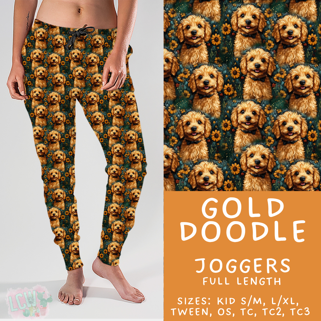 Batch #443 - September Request Run - Closes 11/6 - ETA mid/late Dec - Gold Doodle Joggers