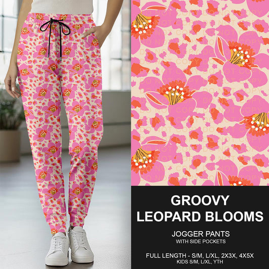 B260 - Preorder Groovy Leopard Blooms Joggers (Closes 11/09. ETA mid Jan.)