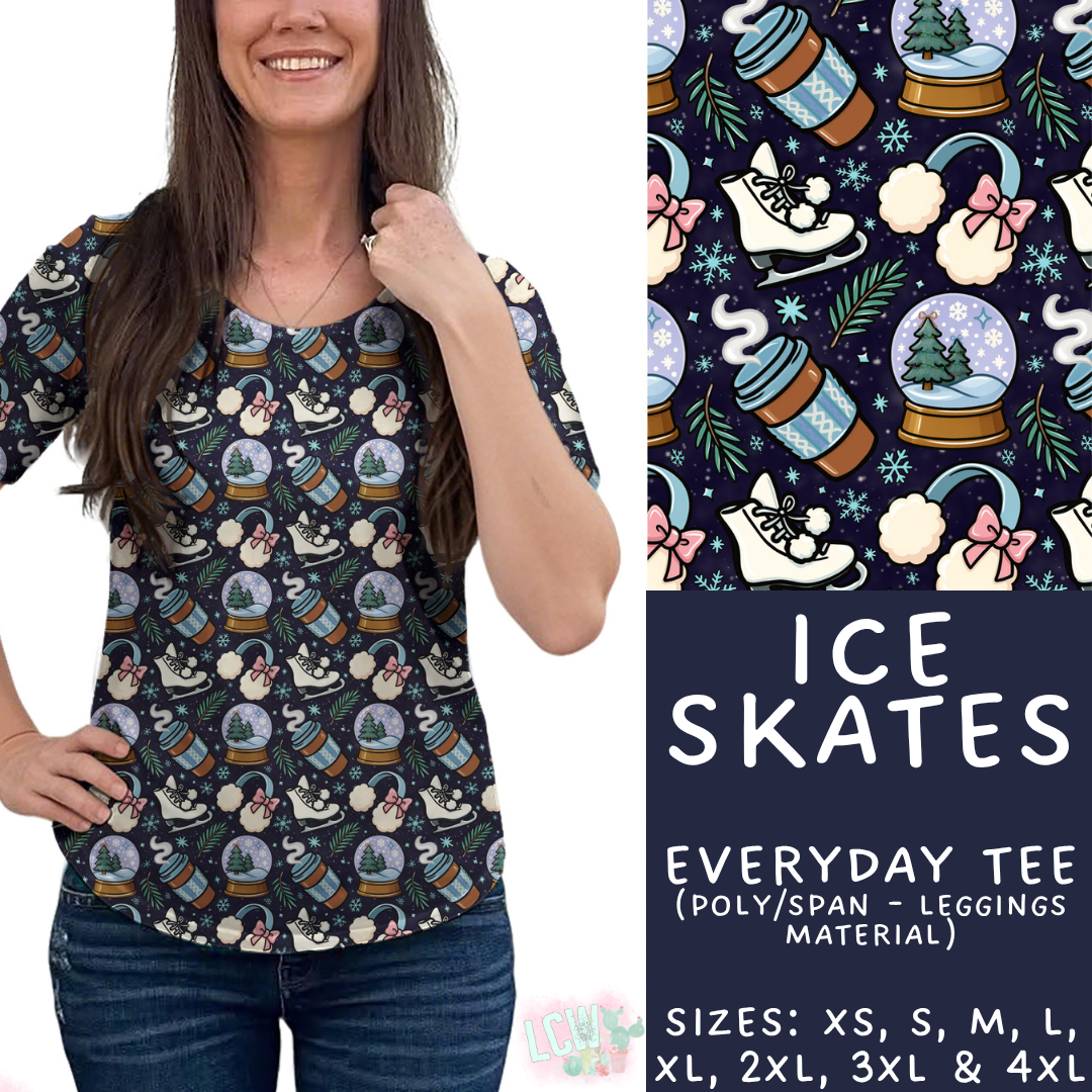 Batch #445 - Fun Run 16 - Closed 11/10 - ETA late Dec - Ice Skates Everyday Tee