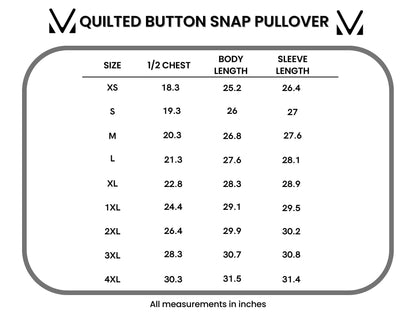 IN STOCK Geometric Button Snap Pullover - Black