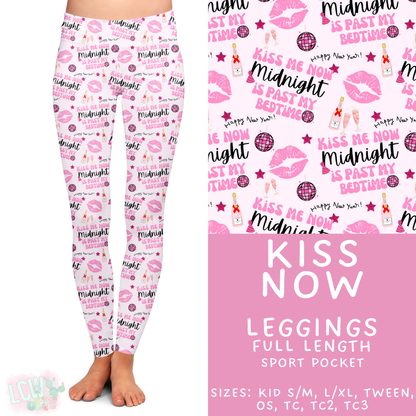 Batch #446 - New Year's Eve 2 - Closes 11/5 - ETA mid Dec - Kiss Now Full Length Leggings