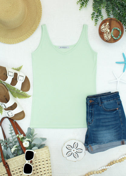 IN STOCK Kennedy Tank - Lime