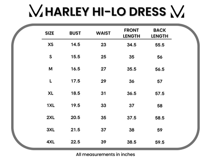IN STOCK Harley High-Low Dress - Navy Citrus FINAL SALE