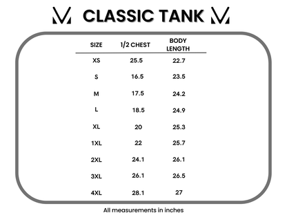 IN STOCK Classic Tank - Blue and White