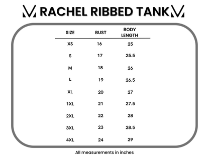 IN STOCK Rachel Ribbed Tank -  Sky Blue FINAL SALE