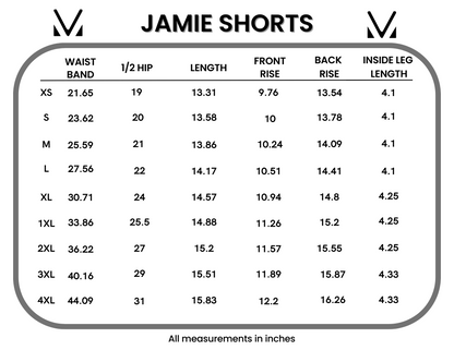 IN STOCK Jamie Shorts - Vintage Mint Floral FINAL SALE