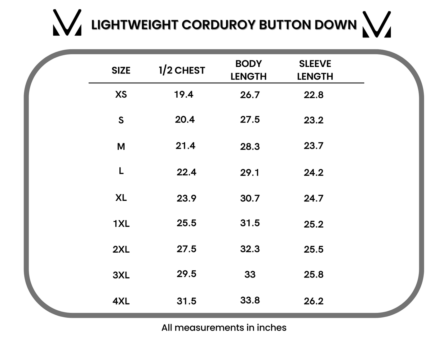 IN STOCK Lightweight Corduroy Button Down - Olive
