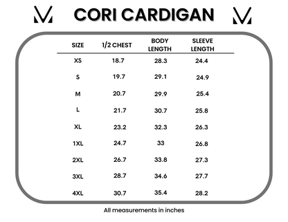 IN STOCK Cori Cardigan - Mocha