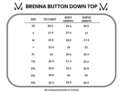 IN STOCK Brenna Button Down Top - Purple FINAL SALE