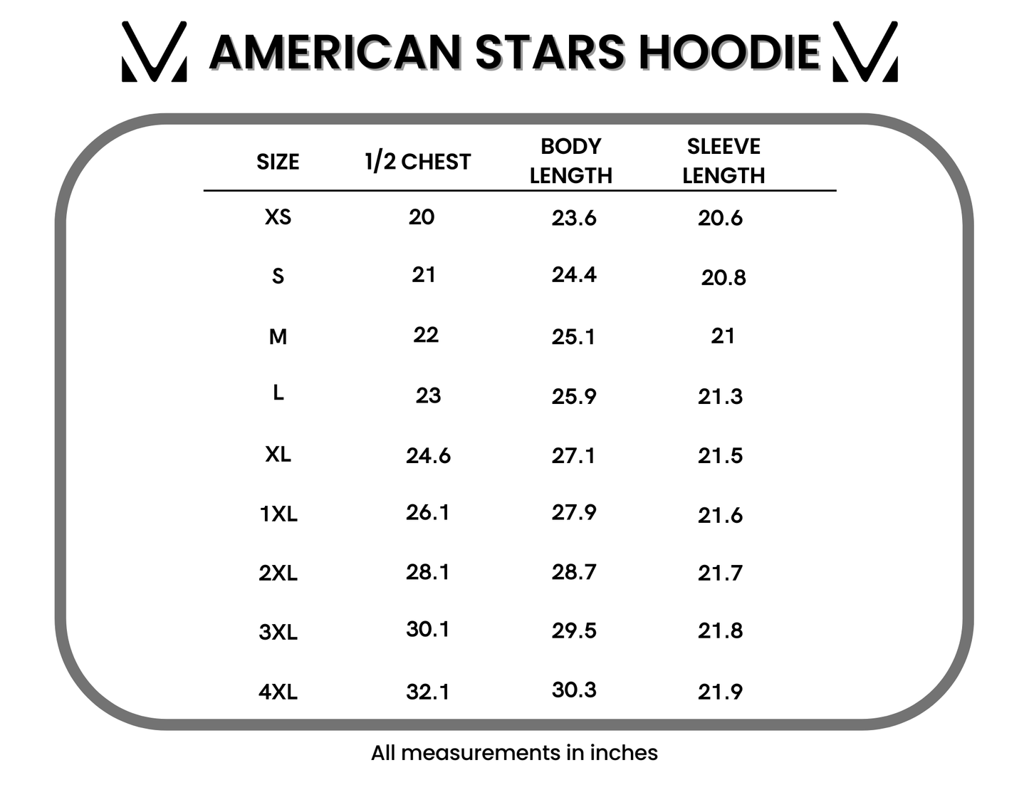 IN STOCK American Stars Hoodie FINAL SALE