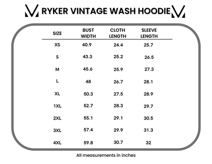 IN STOCK Ryker Vintage Wash Hoodie- Berry