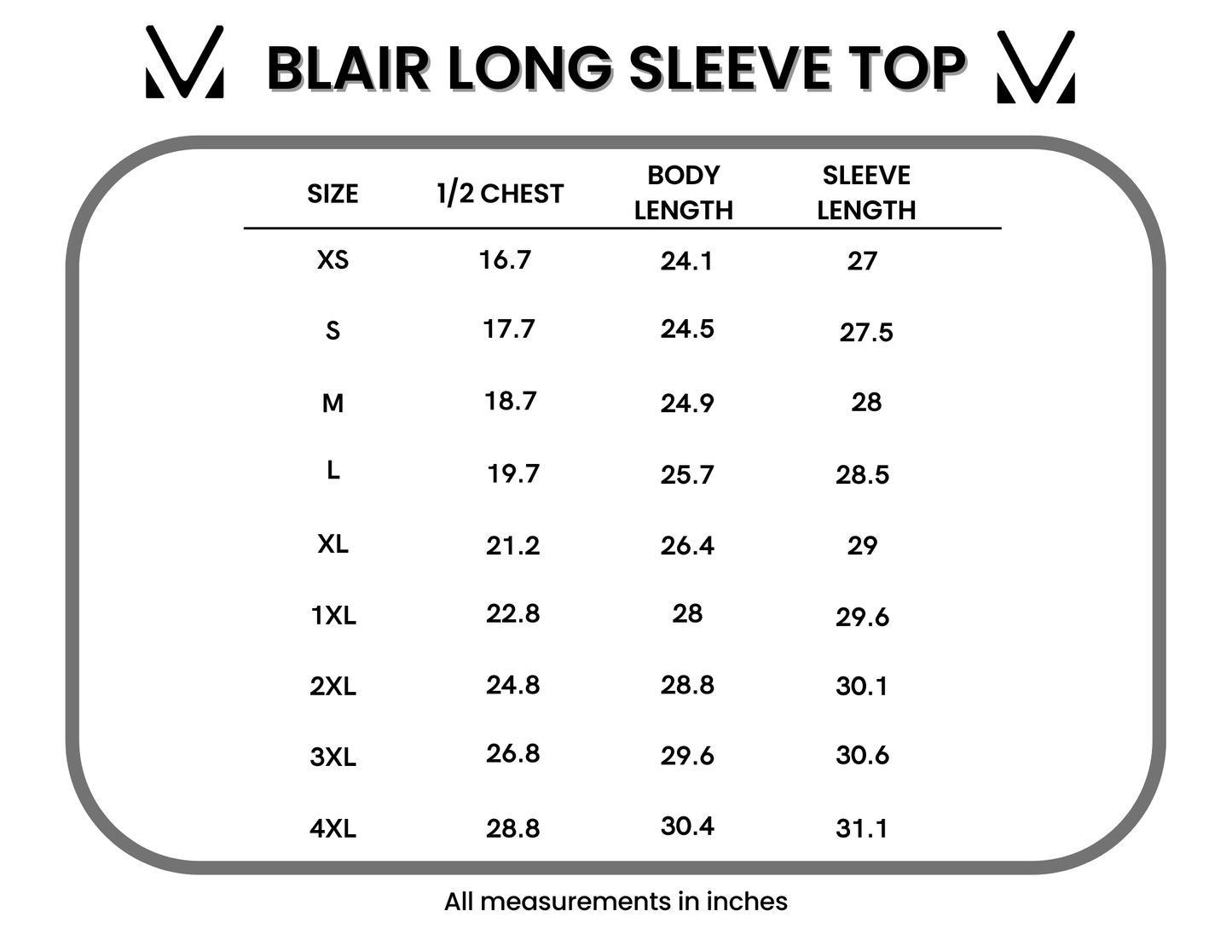IN STOCK Blair Long Sleeve Top - Midnight Ghosts