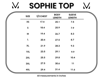 IN STOCK Sophie Top - Mocha