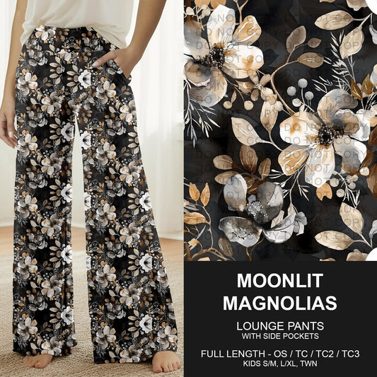 B260 - Preorder Moonlit Magnolias Lounge Pants (Closes 11/09. ETA mid Jan.)