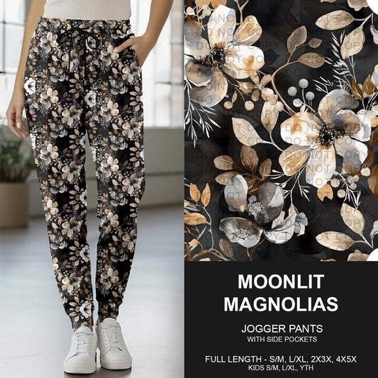 B260 - Preorder Moonlit Magnolias Joggers (Closes 11/09. ETA mid Jan.)