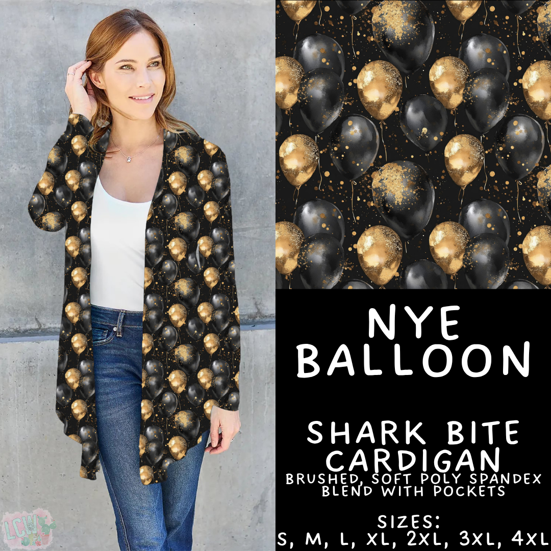 Batch #446 - New Year's Eve 2 - Closes 11/5 - ETA mid Dec - NYE Balloon Cardigan