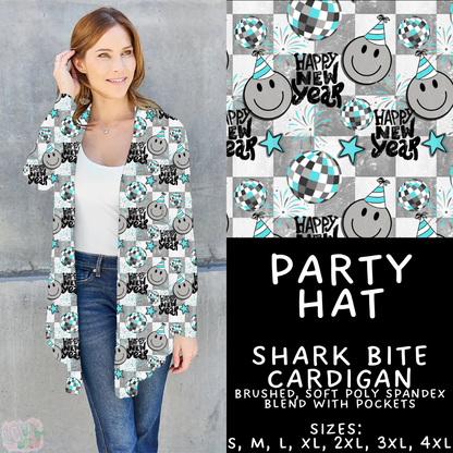 Batch #446 - New Year's Eve 2 - Closes 11/5 - ETA mid Dec - Party Hat Cardigan