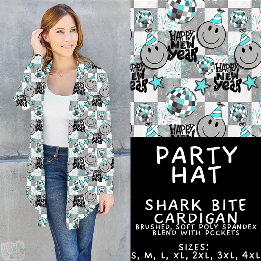 Batch #446 - New Year's Eve 2 - Closes 11/5 - ETA mid Dec - Party Hat Cardigan