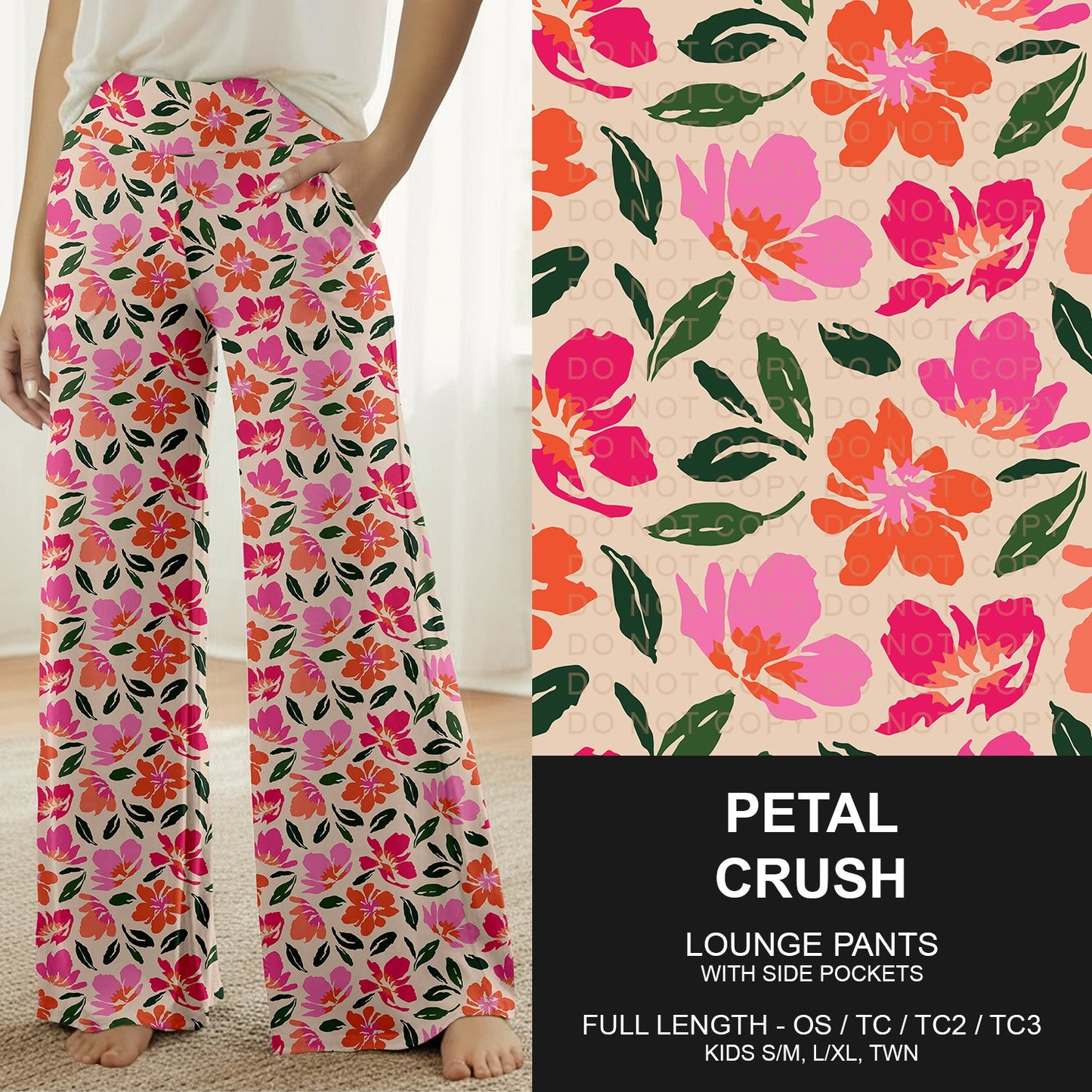 B260 - Preorder Petal Crush Lounge Pants (Closes 11/09. ETA mid Jan.)