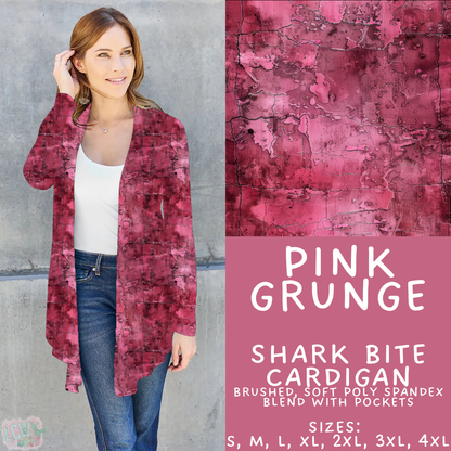Batch #441 - Color Grunge - Closes 11/3 - ETA mid Dec - Pink Grunge Cardigan