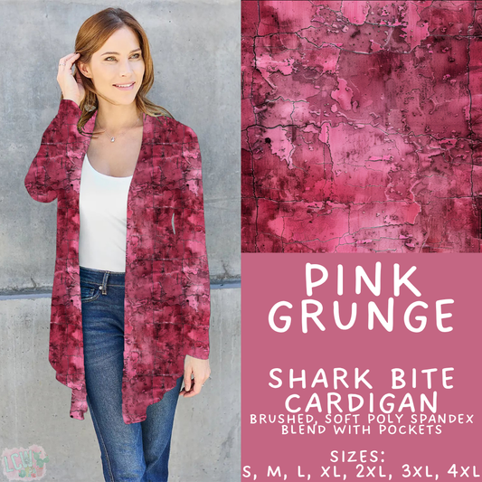 Batch #441 - Color Grunge - Closes 11/3 - ETA mid Dec - Pink Grunge Cardigan