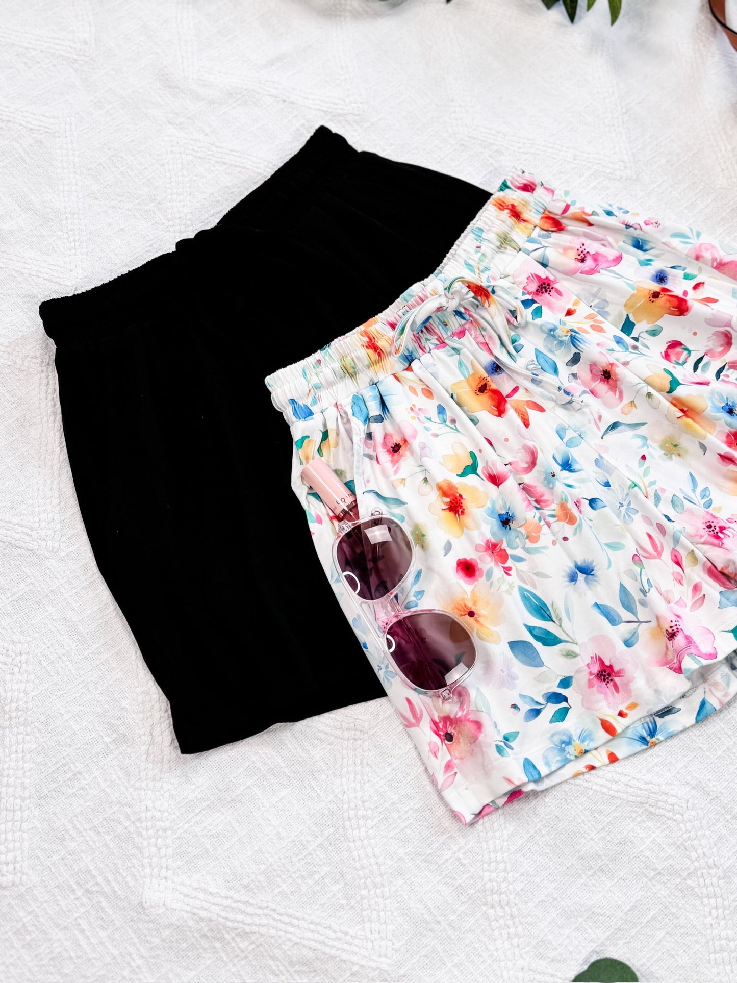 IN STOCK Jamie Shorts - Watercolor Floral FINAL SALE