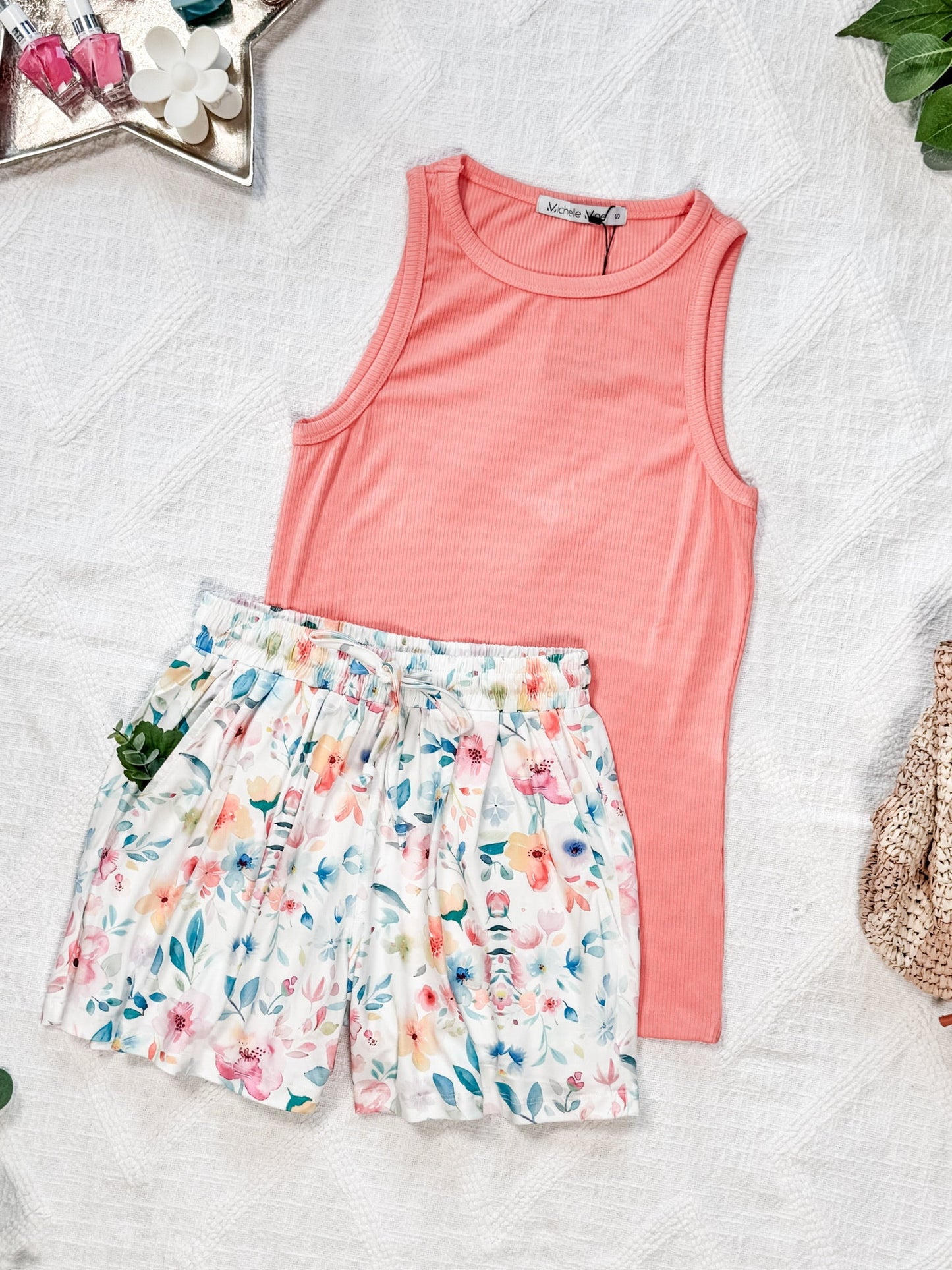 IN STOCK Jamie Shorts - Watercolor Floral FINAL SALE