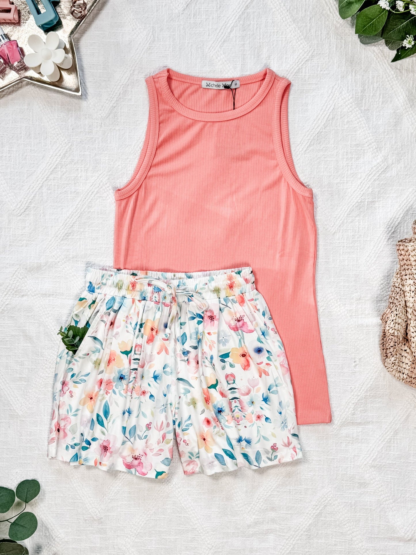 IN STOCK Jamie Shorts - Watercolor Floral FINAL SALE