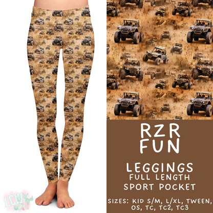 Batch #443 - September Request Run - Closes 11/6 - ETA mid/late Dec - Rzr Fun Full Length Leggings