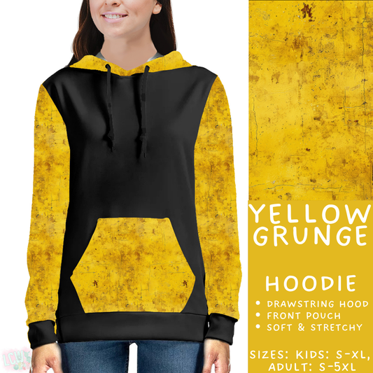 Batch #441 - Color Grunge - Closes 11/3 - ETA mid Dec - Yellow Grunge Hoodie