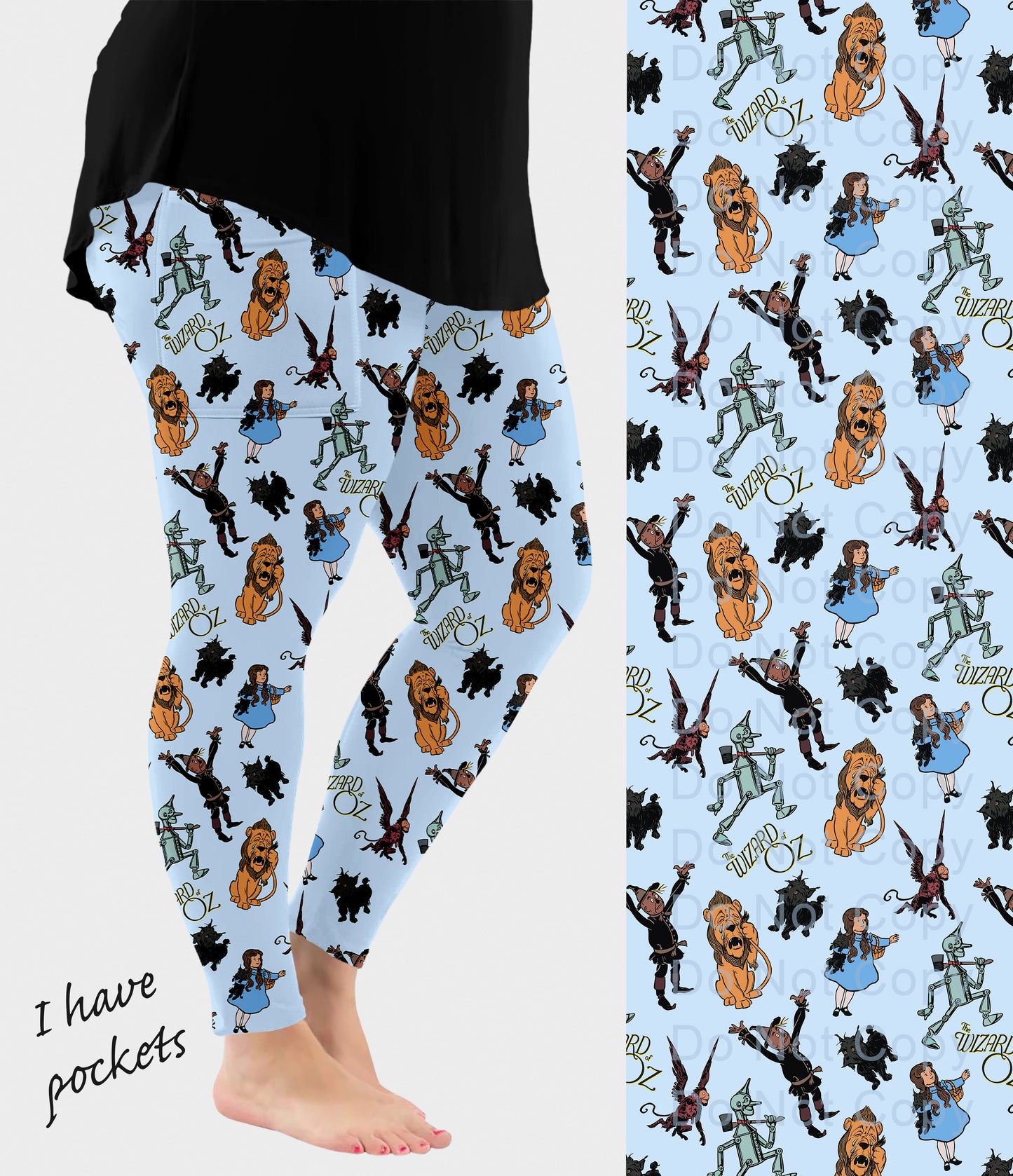 RTS - Classic Story Leggings w/ Pockets