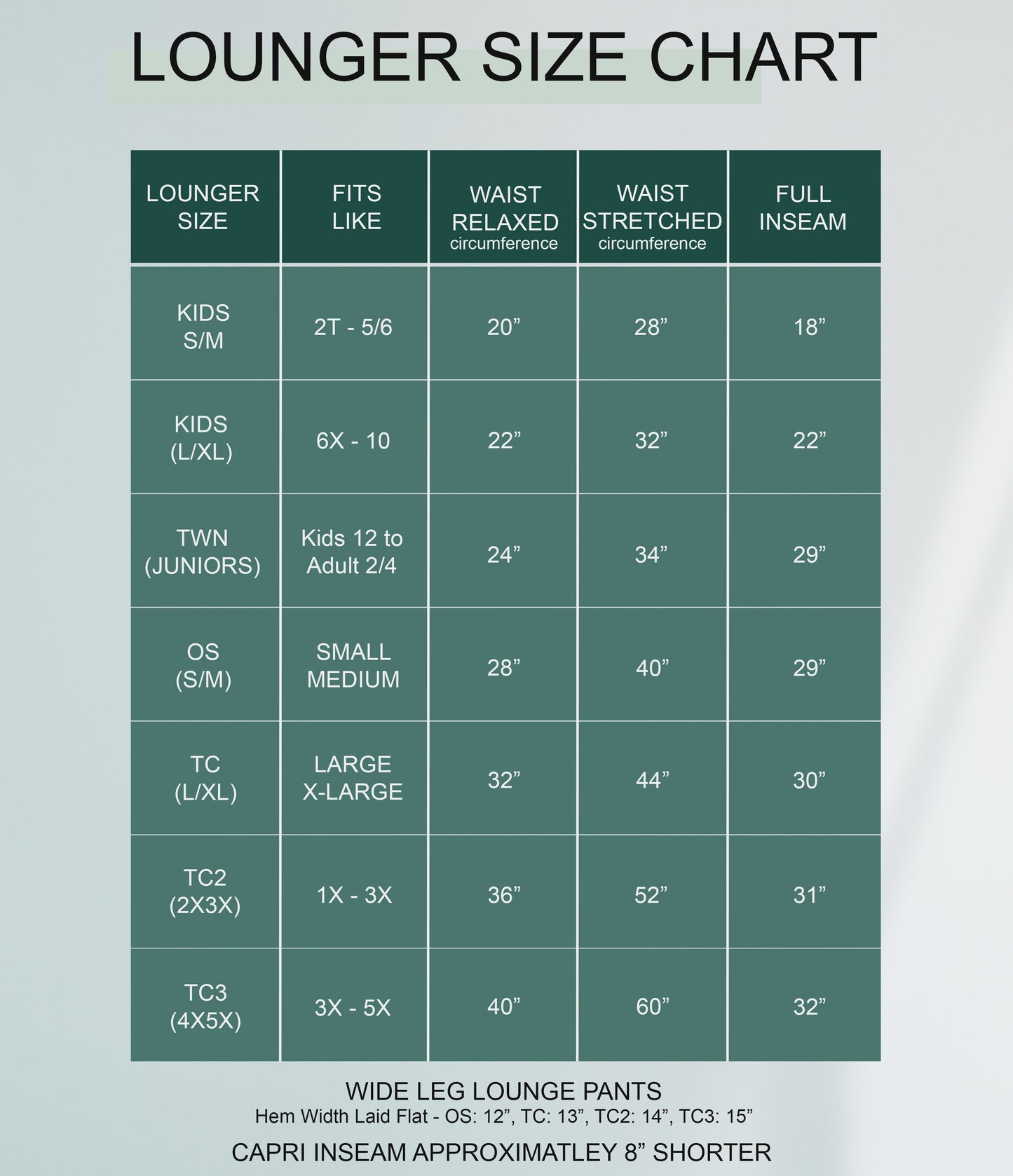 B260 - Preorder Olive Palms Lounge Pants (Closes 11/09. ETA mid Jan.)