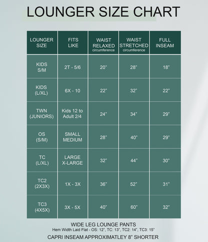 B260 - Preorder Olive Palms Lounge Pants (Closes 11/09. ETA mid Jan.)