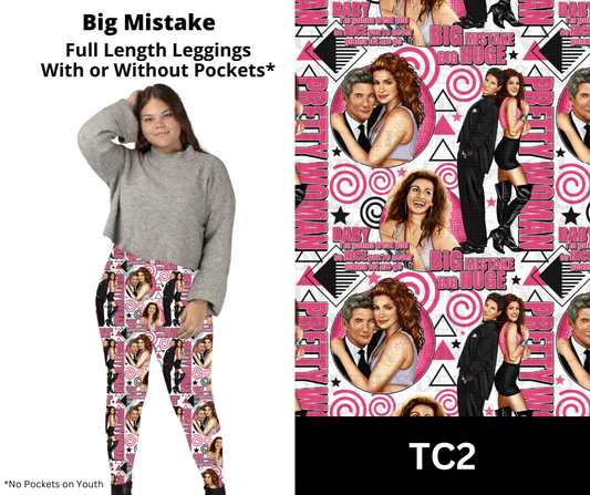 Big Mistake Full Length Leggings w/ Pockets