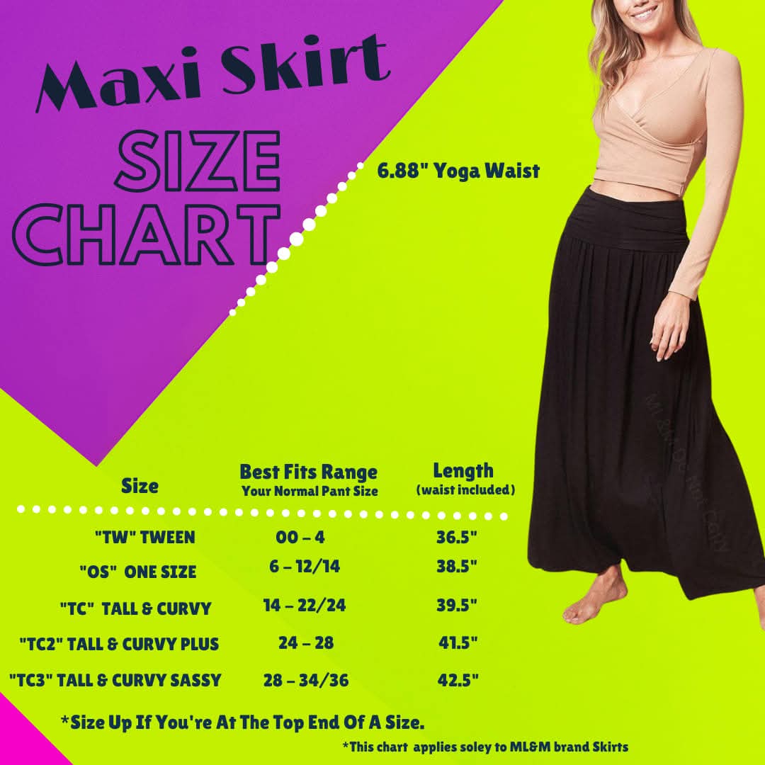 Distressed Fall Stripe Maxi Skirt