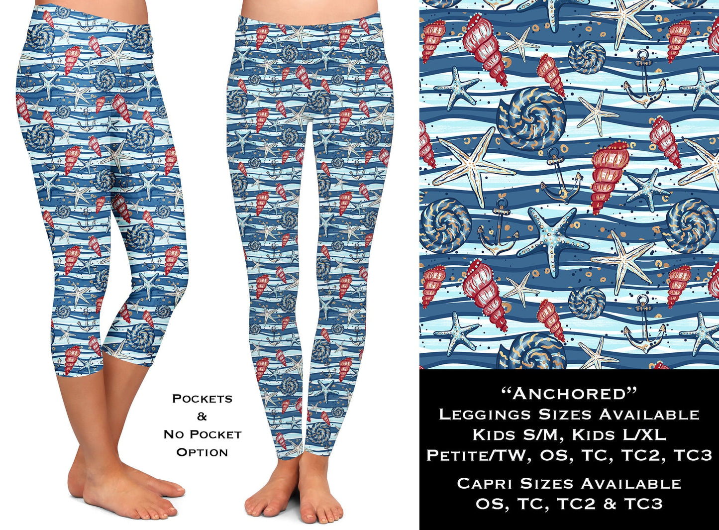 Anchored - Leggings & Capris